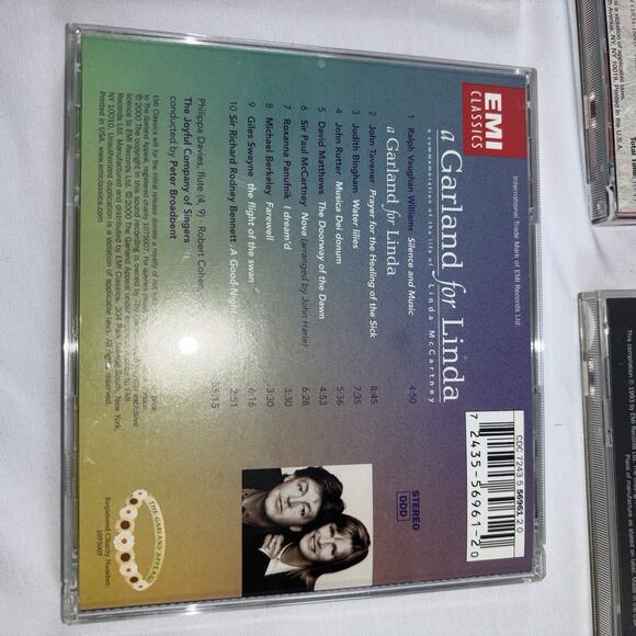 5 Opera Vocal CDs – Maria Callas, Carmina Burana, Aria II, A Garland for Linda, - Picture 10 of 10